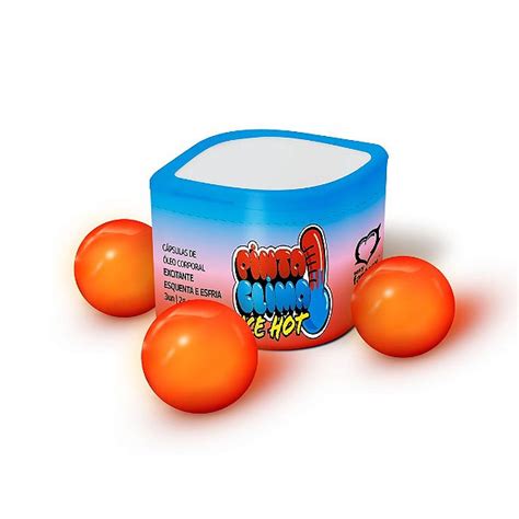 Capsula Pinta Clima Ice Hot Excitante Gel Sexy Fantasy Bazar Do Prazer L Distribuidora