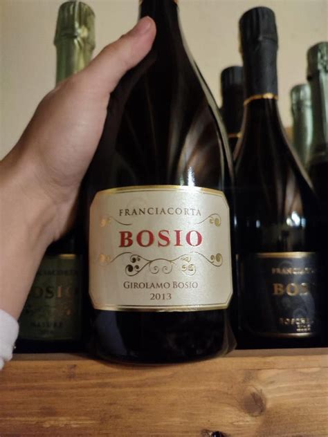 NV Bosio Franciacorta Girolamo Bosio Pas Dosé Riserva, Italy, Lombardia ...