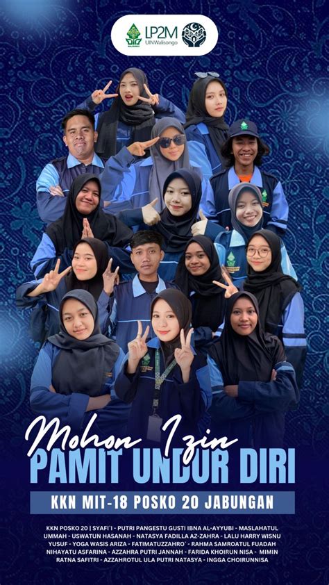 pamit undur diri desain media sosial desain situs web desain pamflet