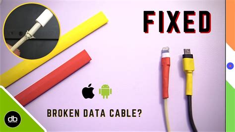 How To Repair Usb Charging Cable How To Fix Iphone Cable Fix Any