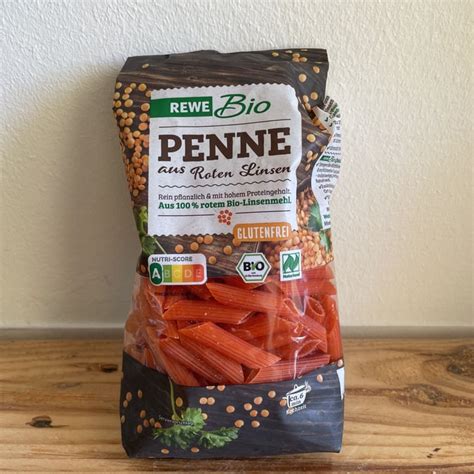 Rewe Bio Penne Aus Roten Linsen Review Abillion