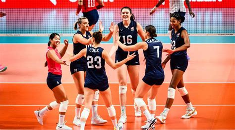 Usa Volleyball Reveals Womens Team For Paris Norceca