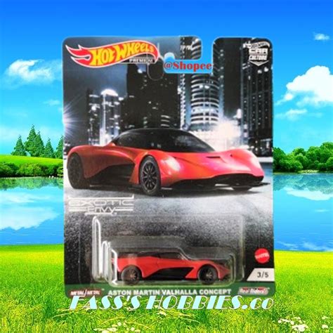 P C HOT WHEELS PREMIUM CAR CULTURE EXOTIC ENVY ASTON MARTIN VALHALLA CONCEPT RUBBER TYRE