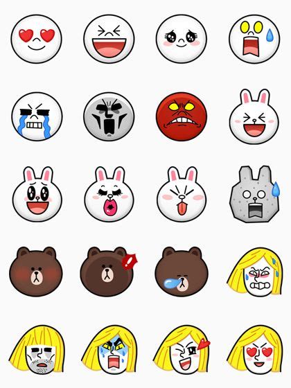 Line Emoticon Sticker Png