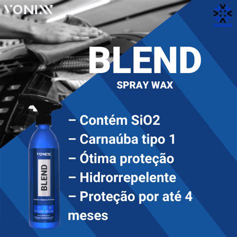 Blend Spray Cera De Carna Ba E S Lica Vonixx Ml