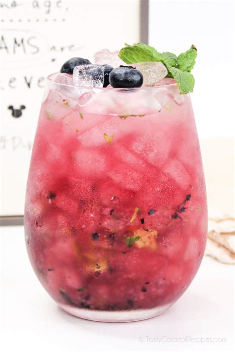 Blueberry Mojitos Tasty Cocktail Recipes