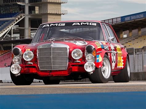 FAB WHEELS DIGEST F W D 1971 Mercedes Benz AMG 300SEL 6 3 Race Car