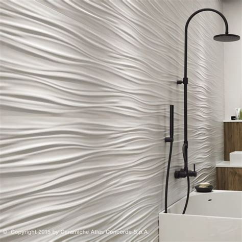 Pin By Amber Schinas On New Home White Tile Shower White Bathroom Tiles 3d Tiles Bathroom