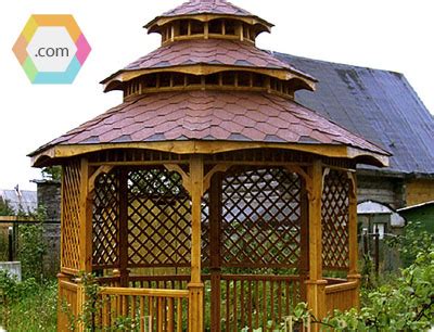 Беседки для дачи купить в Москве, в каталоге фото и цены | Беседки.ком