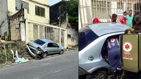 V Deo Idoso Morre Ap S Passar Mal E Bater Carro No Bairro Da Liberdade