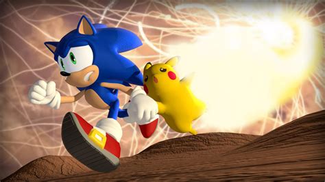 Sonic Saves Pikachu 2 By Jumbogaugeda On Deviantart