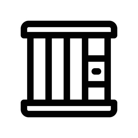jail icon. line icon for your website, mobile, presentation, and logo ...