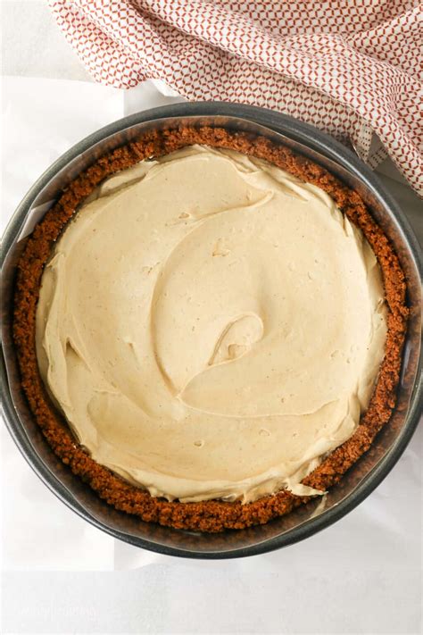 No Bake Gingerbread Cheesecake Recipe Beyond Frosting