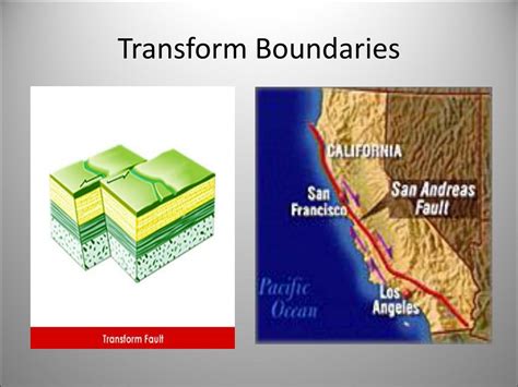 plate boundaries movement  features powerpoint