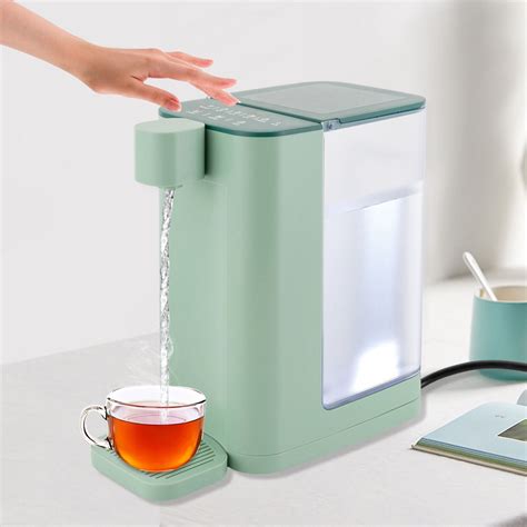 Electric Kettles Instant Hot Water Dispenser Quick Heating Adjustable L Tank Green Walmart