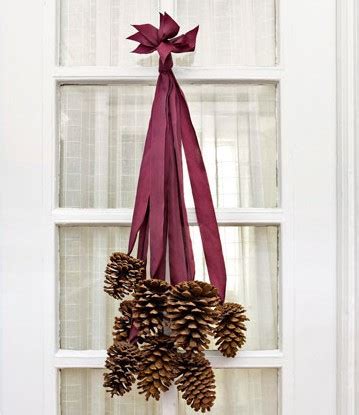 Winter Craft Pinecone Door Hanger Washington County Free Library