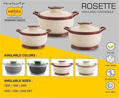 Stainless Steel Hot Pot Casserole At Rs Piece In Vasai Virar ID