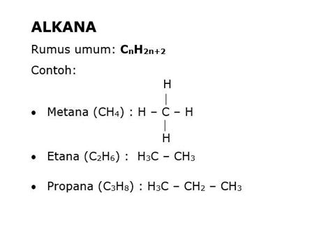 Rumus Struktur Alkuna Ujian