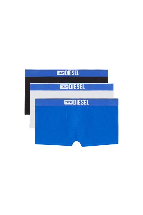 Three Pack Of Plain Boxer Briefs Diesel Online Diesel South Africa