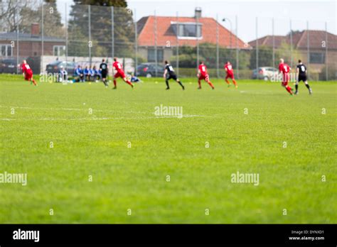 Soccer Pitch Background Hi Res Stock Photography And Images Alamy
