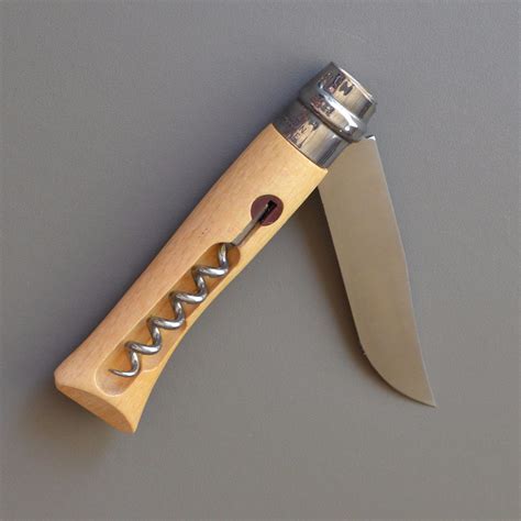 Opinel No 10 Corkscrew Folding Knife Scout House