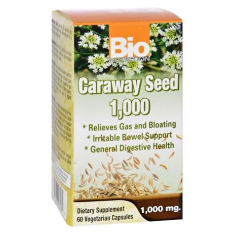 Bio Nutrition Caraway Seed 1 000 Mg 1000 Mg 60 Vegetarian