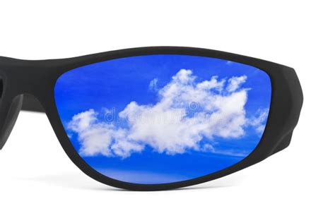 Sunglasses And Sky Reflection Stock Illustration Illustration Of