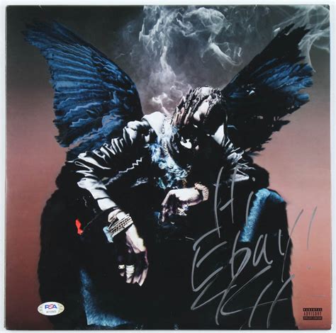 Travis Scott Signed "Birds in the Trap Sing McKnight" Vinyl Record ...