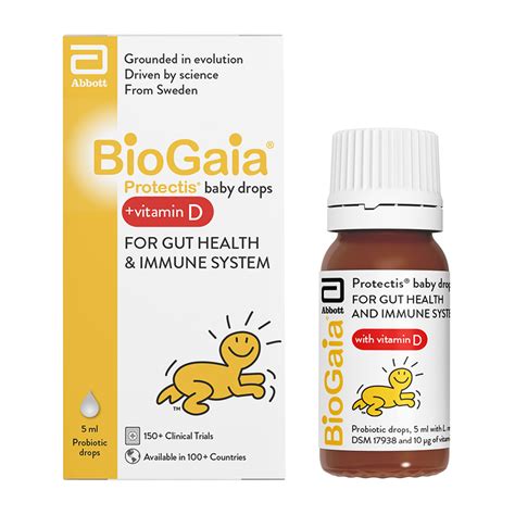 BioGaia Protectis Baby Drops Vitamin D 5ml Guardian Singapore