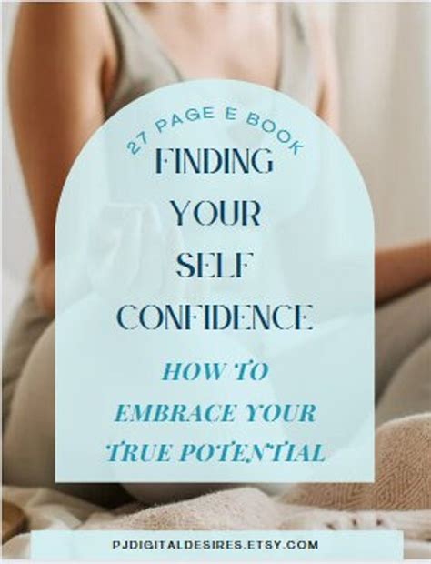Finding Your Self Confidence, Boost Self-esteem, Self Worth Book - Etsy