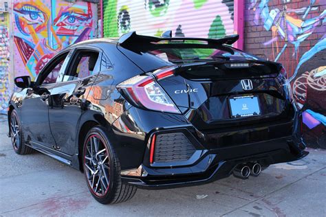2017 Honda Civic Ex Black