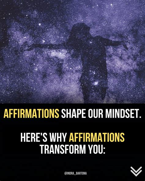 Affirmations Shape Our Mindset Here S Why Affirmations Transform You