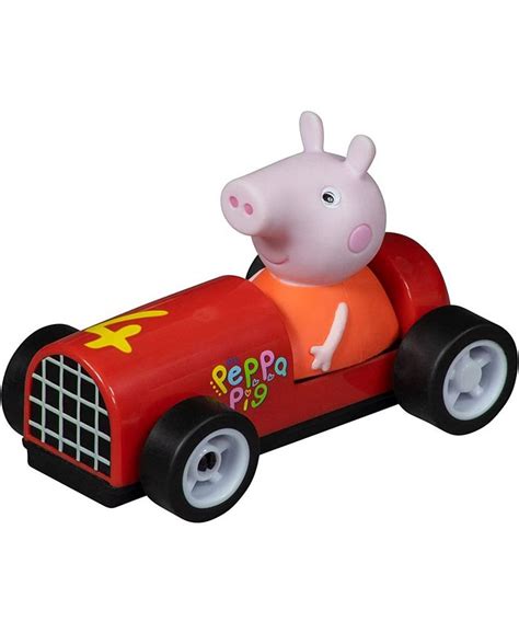 Carrera First Peppa Pig Kids GranPrix Spinner Slot Car Race Track - Macy's