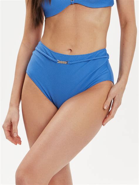 Selmark Dół od bikini BJ590 Niebieski Modivo pl