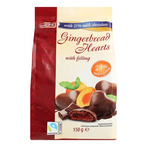 Пряники с абрикосовой начинкой покрытые молочным шоколадом Gingerbread ...