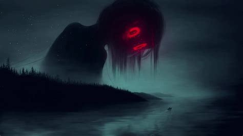 Ghost Girl With Big Red Eyes Horror Ghost Eyes Hd Wallpaper Pxfuel