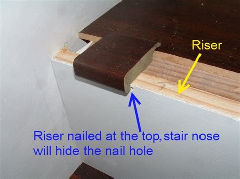 Installing Stair Risers,DIY laminate on stairs