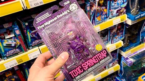 Fnaf Toy Hunt Toxic Springtrap Now Available At Smyths Toys Youtube