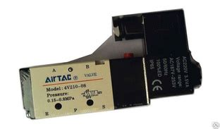 Пневмораспределитель 4V210-08 AirTac купить за 1 026 руб./шт. в Москве ...