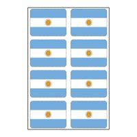 St Ck Aufkleber Argentinien Flaggen Set Sticker Argentina Flag Au