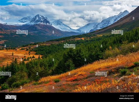 fall  alaska stock photo alamy
