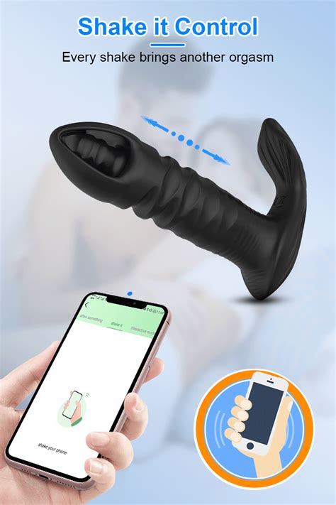 Jack APP Control Thrusting Butt Plug Anal Xtoy