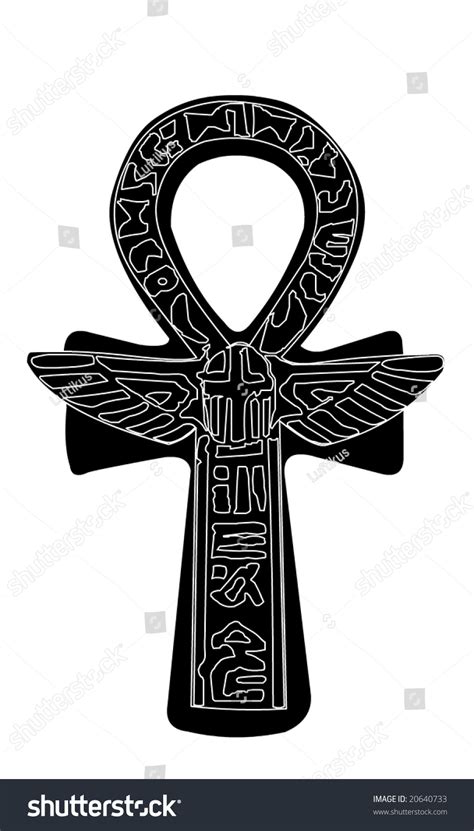 Egyptian Cross Ankh In Vector Art 20640733 Shutterstock