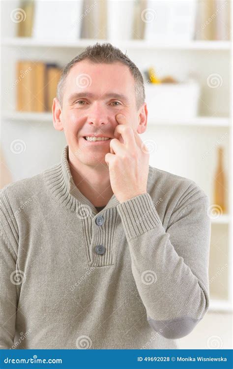 Eft Tapping Points Stock Photo Image Of Head Medicine 49692028