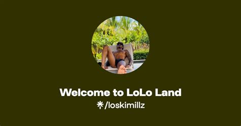 Welcome To Lolo Land Instagram Tiktok Linktree