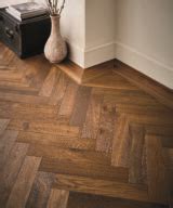 Verdant Smoked Oak Herringbone A Wood Idea