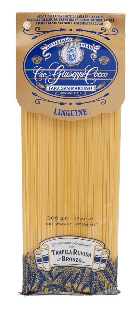 N34 LINGUINE Pastificio Cav Giuseppe Cocco Pasta Cocco La Pasta