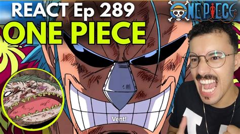 REACT FRANKY VS FUKURO BATALHA FINAL Ep 289 ONE PIECE Lufy