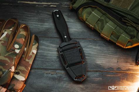 Тактический нож с фиксированным клинком Grave 2.0 N.C.Custom купить в ...