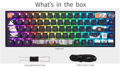 Epomaker Skyloong Gk Dark Fairy Tale Rgb Gaming Keyboard Gateron My Xxx Hot Girl